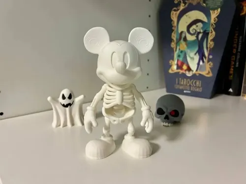 Figura - Mickey Mouse Esqueleto - Foto 4