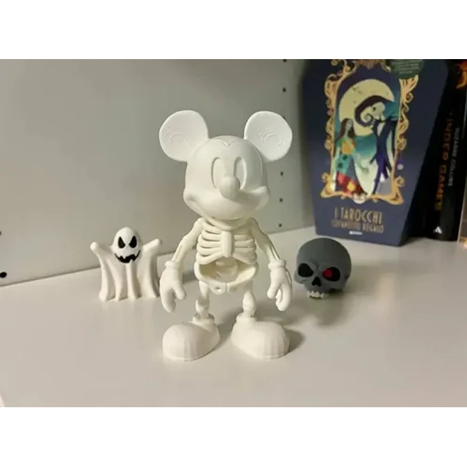 Figura - Mickey Mouse Esqueleto 4