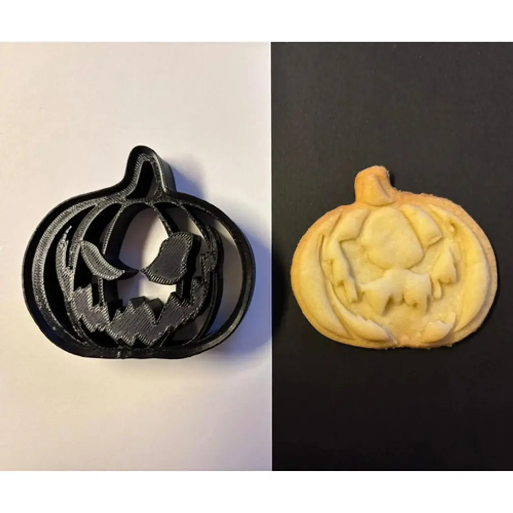 Cortador De Galletas Calabaza De Halloween 4