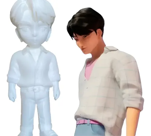 Figura Decorativa - Jinu Estilo Chibi