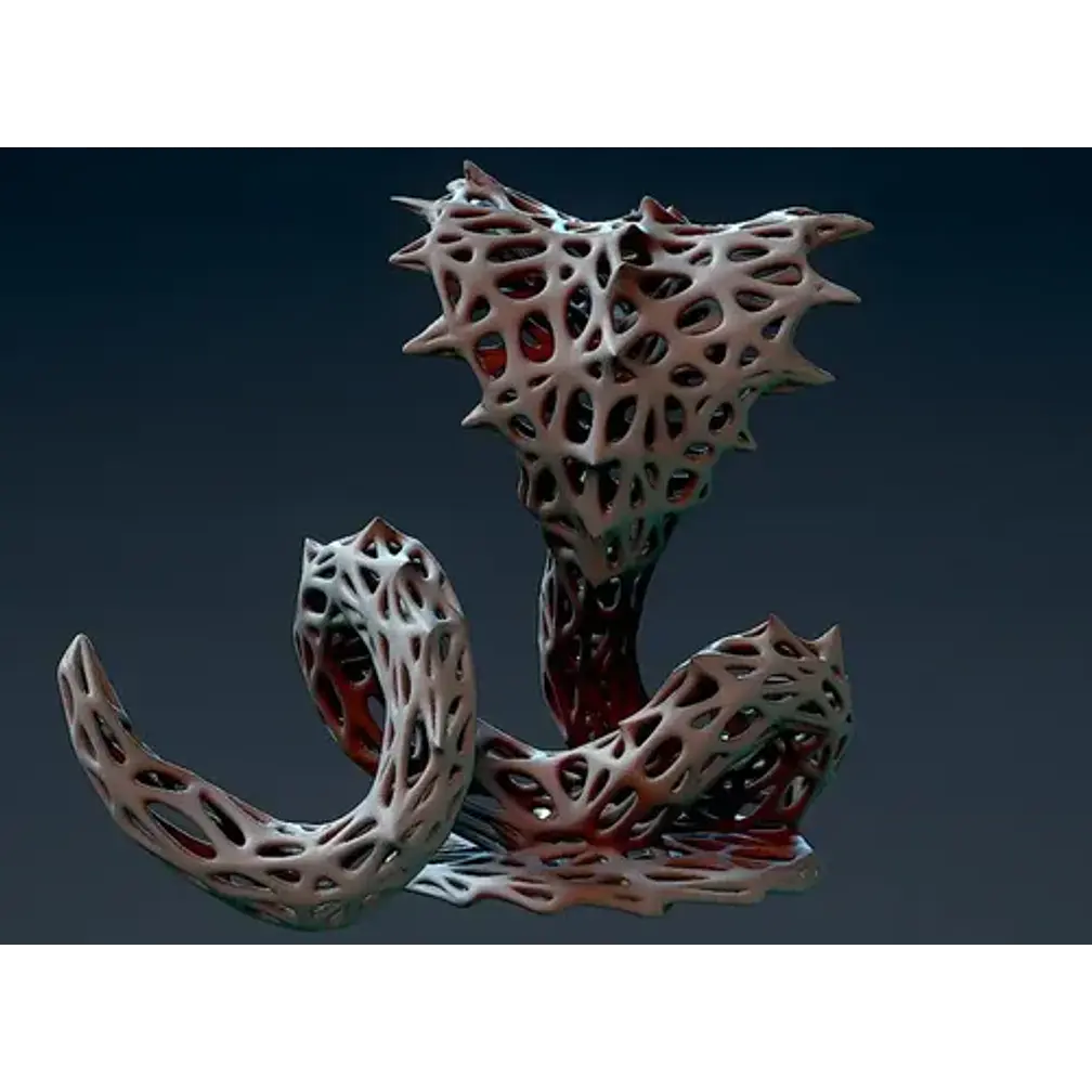 Decoración Voronoi - Cobra 3
