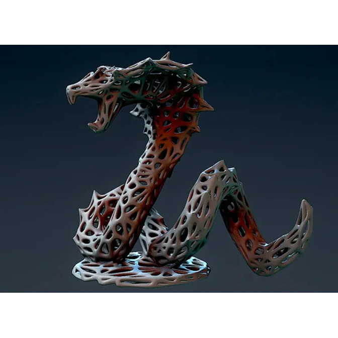 Decoración Voronoi - Cobra 4