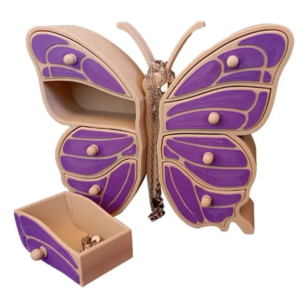 Joyero Con Cajón De Mariposa 1