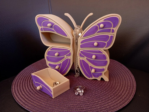Joyero Con Cajón De Mariposa - Foto 2