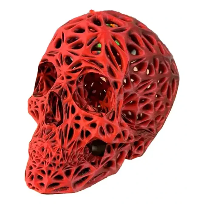 Decoración Voronoi - Cráneo 1