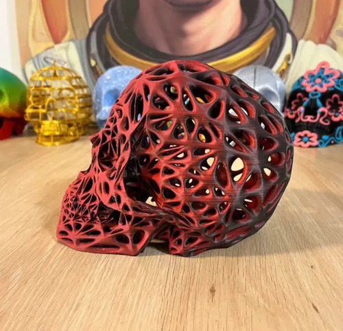 Decoración Voronoi - Cráneo - Foto 2