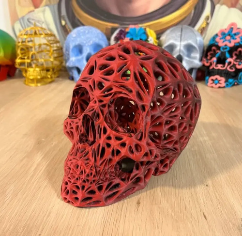 Decoración Voronoi - Cráneo - Foto 4