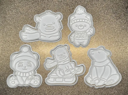 Cortador De Galleta - Osos (pack 5 Un) - Foto 4