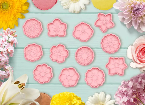 Cortador De Galletas - Flores (pack 12 Un) - Foto 4