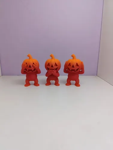 Tres Calabazas - Decoración Halloween - Foto 3