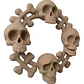Corona De Calaveras - Halloween - Miniatura 1