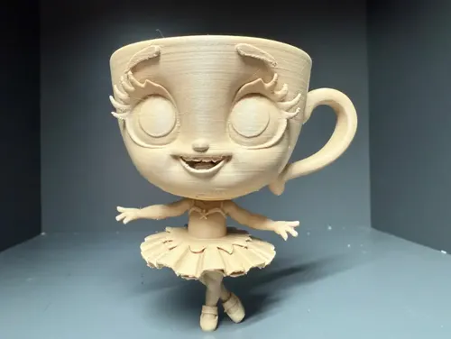 Figura Decorativa De Ballerina Capuchina