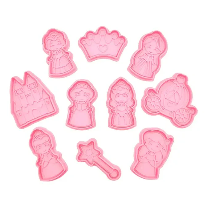 Cortador De Galletas - Princesa (pack 10 Un) 1