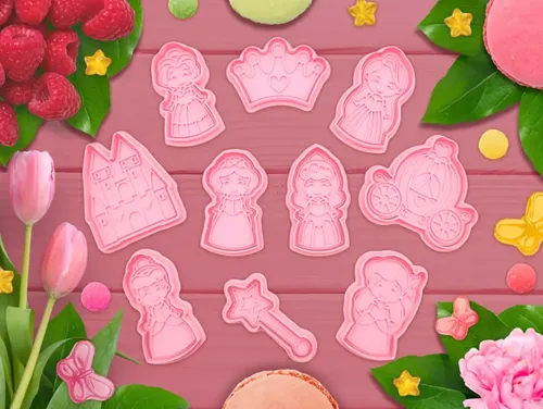 Cortador De Galletas - Princesa (pack 10 Un) - Foto 2