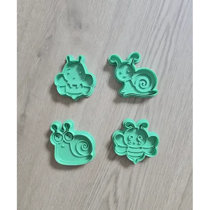 Cortador De Galletas - Insectos (pack 4 Un) 2