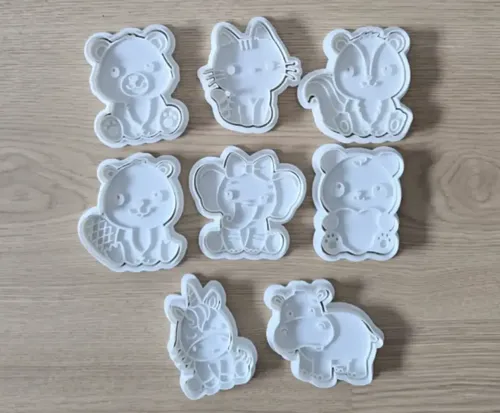Cortador De Galletas - Animales Lindos (pack 8 Un) - Foto 2