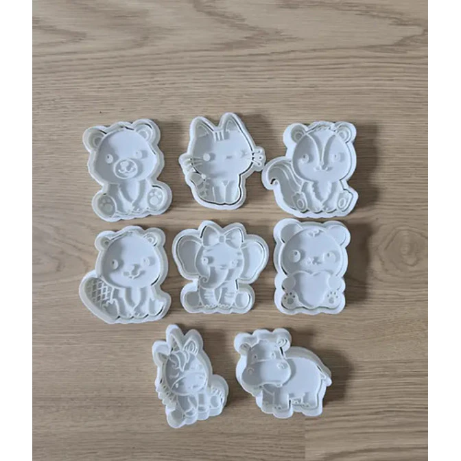 Cortador De Galletas - Animales Lindos (pack 8 Un) 4