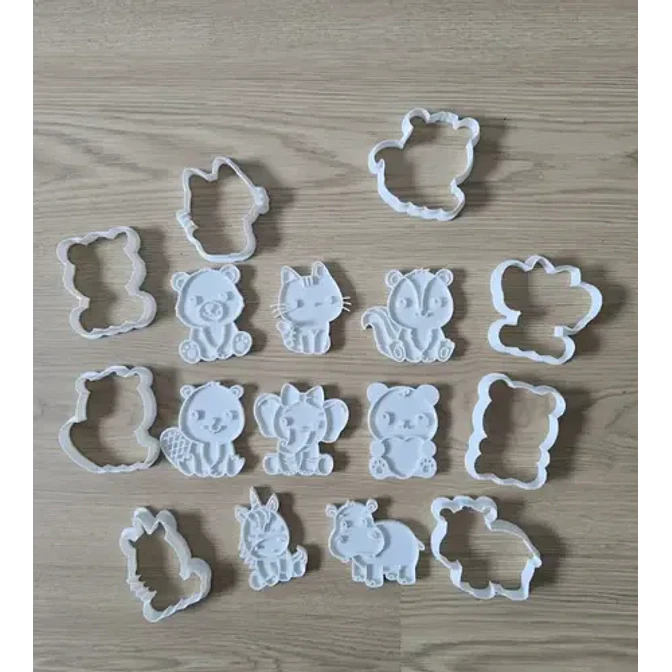 Cortador De Galletas - Animales Lindos (pack 8 Un) 5