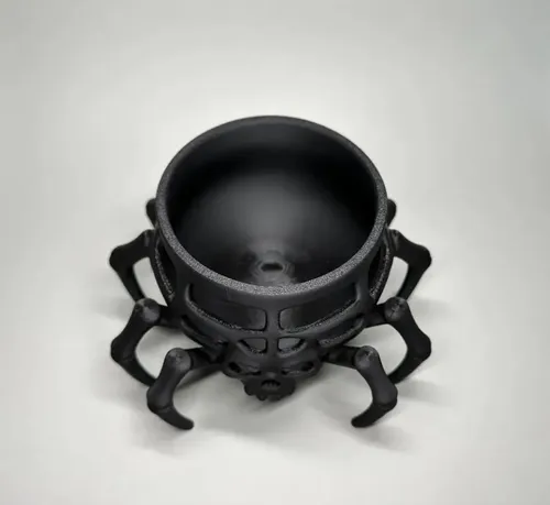Cuenco Para Dulces Halloween - Calavera Araña - Foto 5