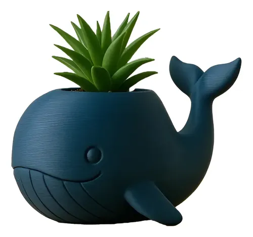 Macetero Con Forma De Ballena