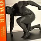 Sujetalibros Hombre Polígono Decorativo Negro - Miniatura 3