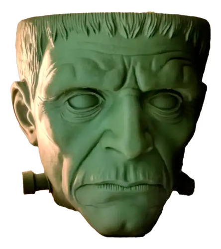Decoración Cuenco Para Dulces Halloween - Frankenstein