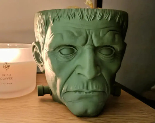 Decoración Cuenco Para Dulces Halloween - Frankenstein - Foto 4