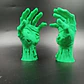 Decoración Halloween - Manos Zombie - Miniatura 2