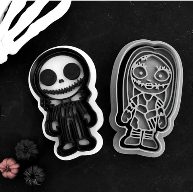 Cortadores De Galletas De El Extraño Mundo De Jack (pack 7) 3