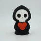 Mini Figura - Parca De Corazón Estilo Tejido - Miniatura 2