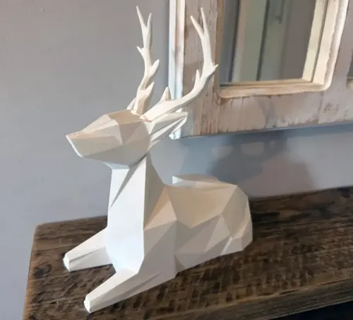 Decoración - Ciervo Acostado - Foto 4