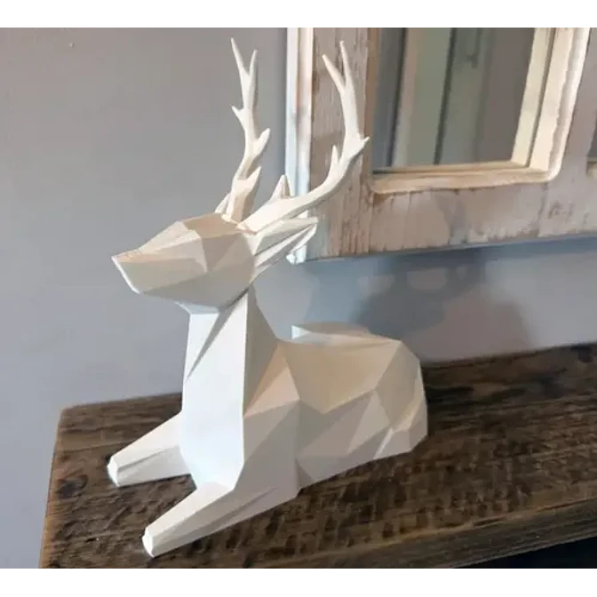 Decoración - Ciervo Acostado 4