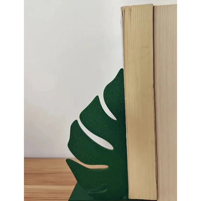 Sujeta Libros - Hojas De Monstera 4