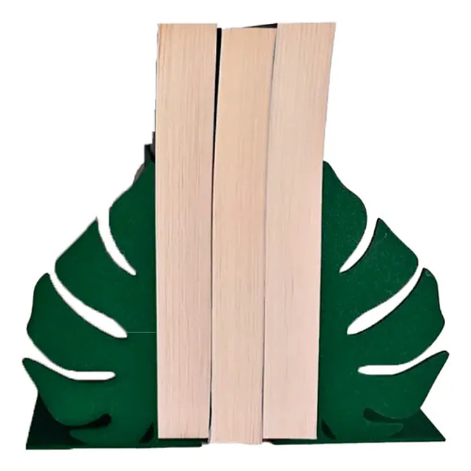 Sujeta Libros - Hojas De Monstera 5
