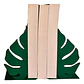 Sujeta Libros - Hojas De Monstera - Miniatura 5