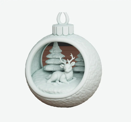 Adorno Navideño De Reno