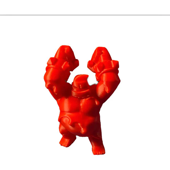 Figura Decorativa Gólem De Élixir (clash Royale) 1