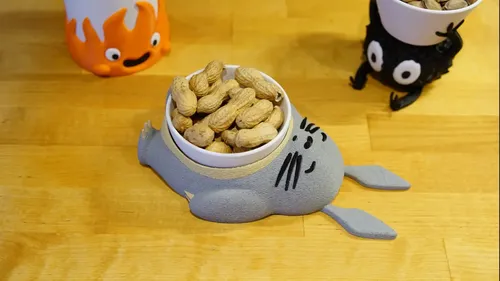 Cuenco De Totoro En 3d - Foto 2