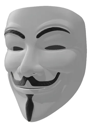 Máscara De V De Vendetta - Disfraz