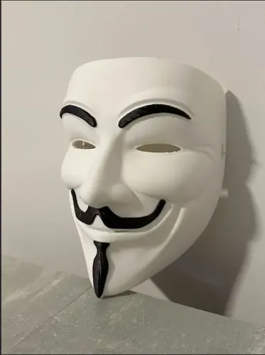 Máscara De V De Vendetta - Disfraz - Foto 3