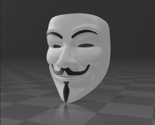 Máscara De V De Vendetta - Disfraz - Foto 4