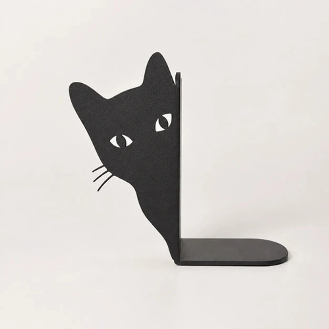 Sujeta Libros - Gato Asomándose 1