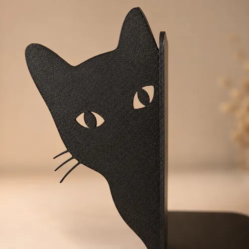 Sujeta Libros - Gato Asomándose - Foto 3