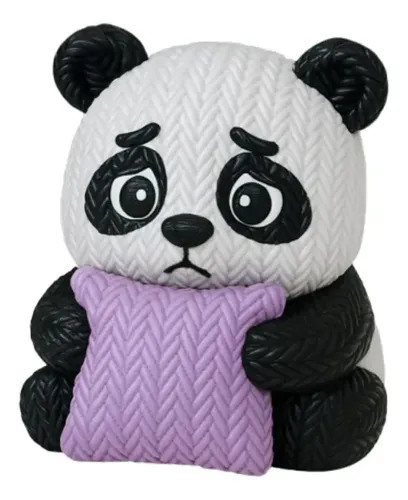 Figura Decoración- Almohada Panda Triste