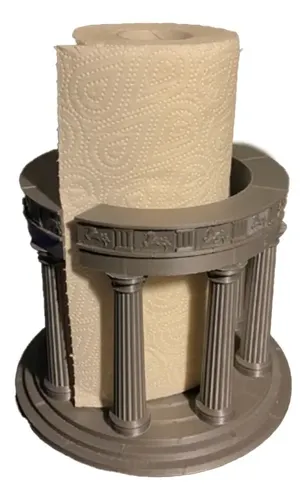 Soporte Para Papel De Cocina Columna Griega (no Incluye Nova