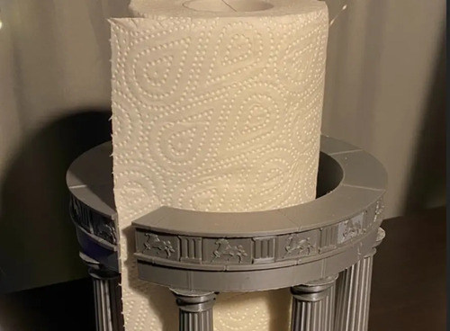 Soporte Para Papel De Cocina Columna Griega (no Incluye Nova - Foto 8
