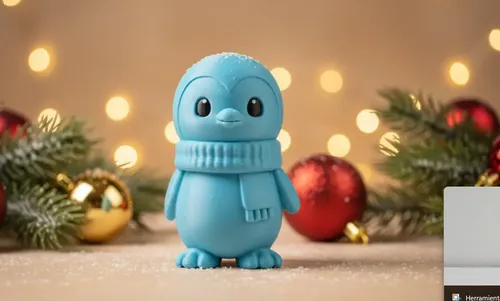 Figura - Pingüino Navideño - Foto 3