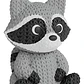 Figura - Mapache Tejido - Miniatura 1