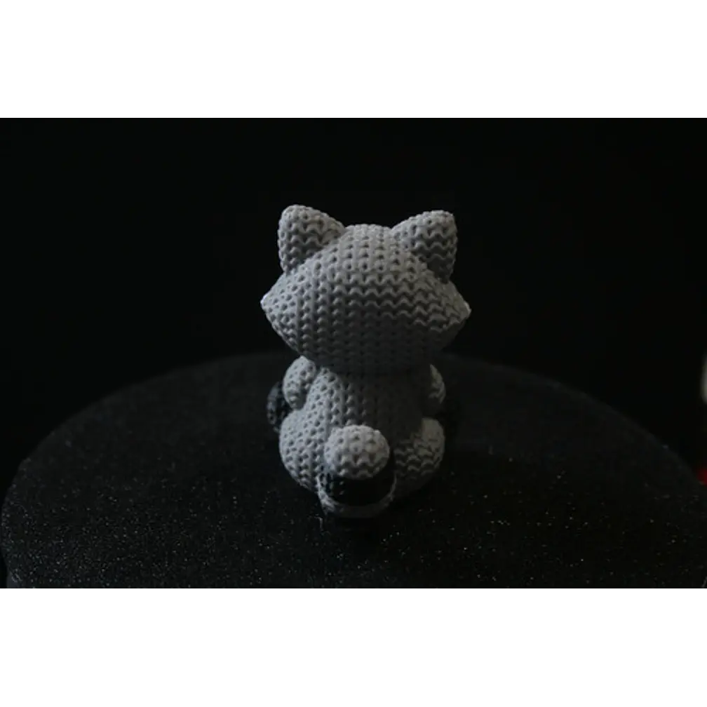 Figura - Mapache Tejido 3