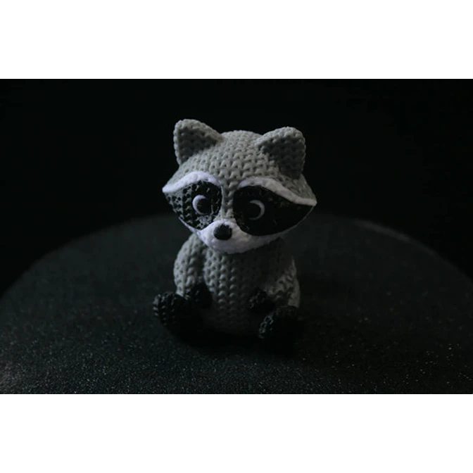 Figura - Mapache Tejido 4